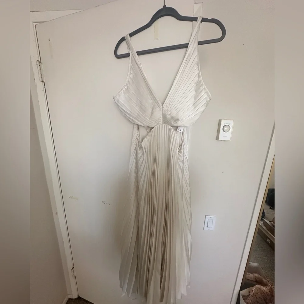 Abercrombie Giselle pleated dress - never worn, size M - Picture 2 of 2